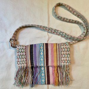 Boho saddle blanket crossbody bag 💖